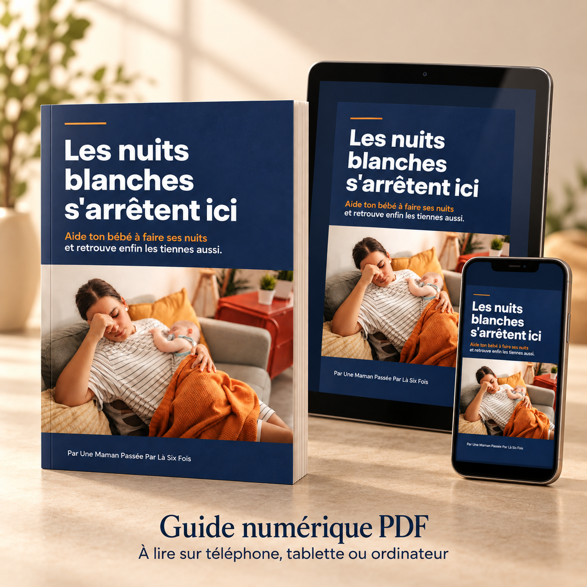 Guide numérique PDF Les nuits blanches s’arrêtent ici : livre, tablette et téléphone